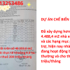 Bán đất và nhà xưởng Thanh Ba - Phú Thọ của dự án nhà máy chế biến sắn