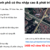 Bán 1400 m2 đất bên cạnh đường Lý Thái Tổ Vĩnh Yên đã có giấy phép xây dựng, đầy đủ giấy tờ pháp lý