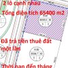 Bán 02 lô có tổng diện tích 65400 m2 đất ở khu công nghiệp Bá Thiện 1 - Bình Xuyên Vĩnh Phúc