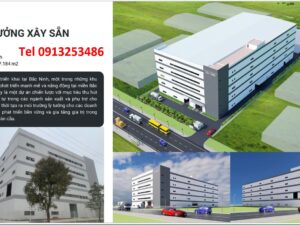 Bán lô đất 11000 m2 cùng nhà xưởng 5 tầng trong khu công nghiệp ở Tỉnh Bắc Giang cũ nay thuộc Tỉnh Bắc Ninh