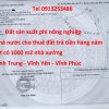 Bán 11155 m2 đất sản xuất phi nông nghiệp cùng 1000 m2 nhà xưởng ở Định Trung - Vĩnh Yên - Vĩnh Phúc