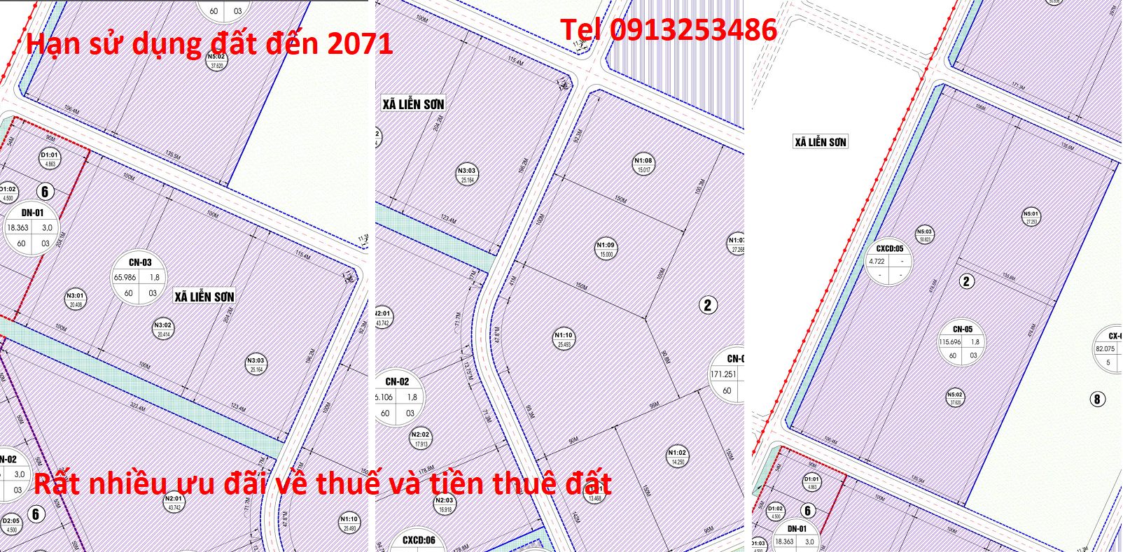 Bán 07 lô đất trong khu công nghiệp Stavian Lập Thạch Vĩnh Phúc thuộc Tỉnh Phú Thọ. Có rất nhiều ưu đãi về thuế và tiền thuê đất