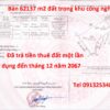 Bán 62137 m2 đất khu công nghiệp Bá Thiện - Tỉnh Phú Thọ